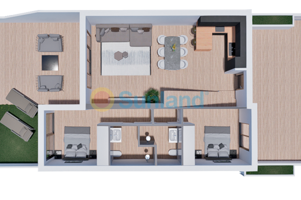 Ny bygg - Bungalow på översta våningen - Benidorm - Finestrat