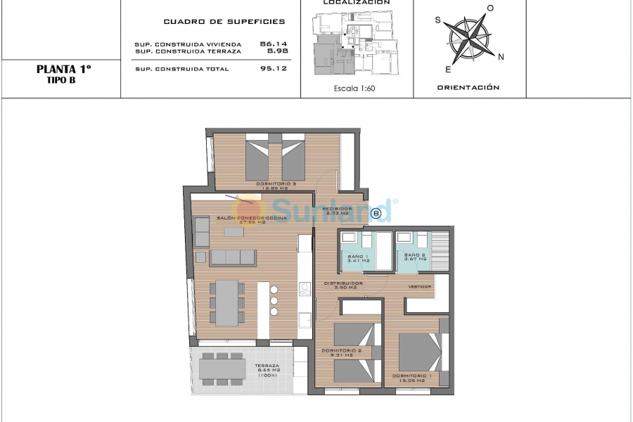 Ny bygg - Lägenhet - Elche - Corte Ingles