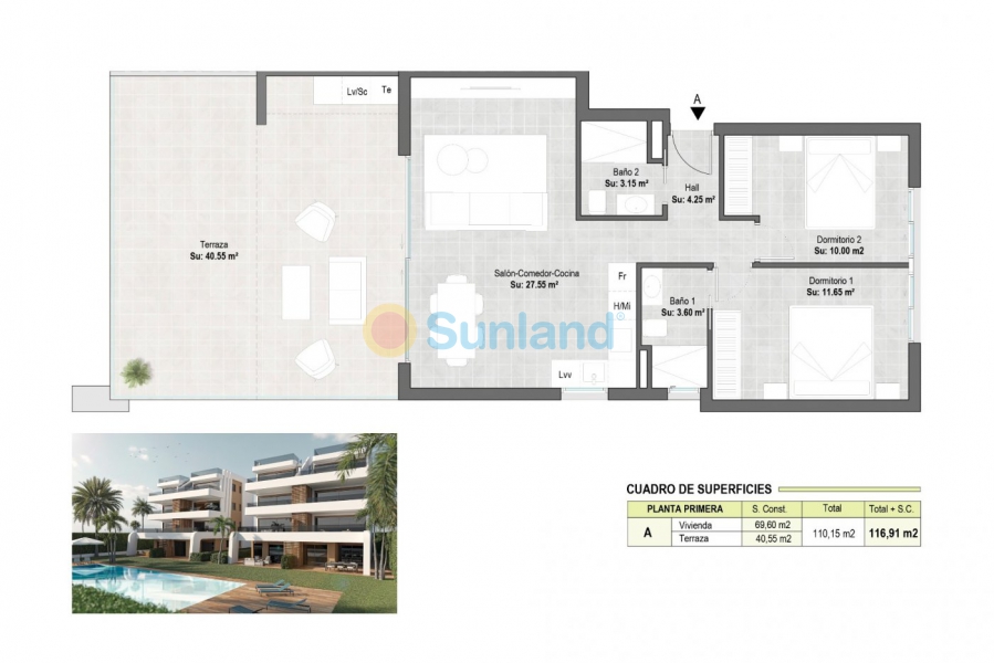 Neubau - Apartment - Alhama de Murcia - Condado de Alhama Resort