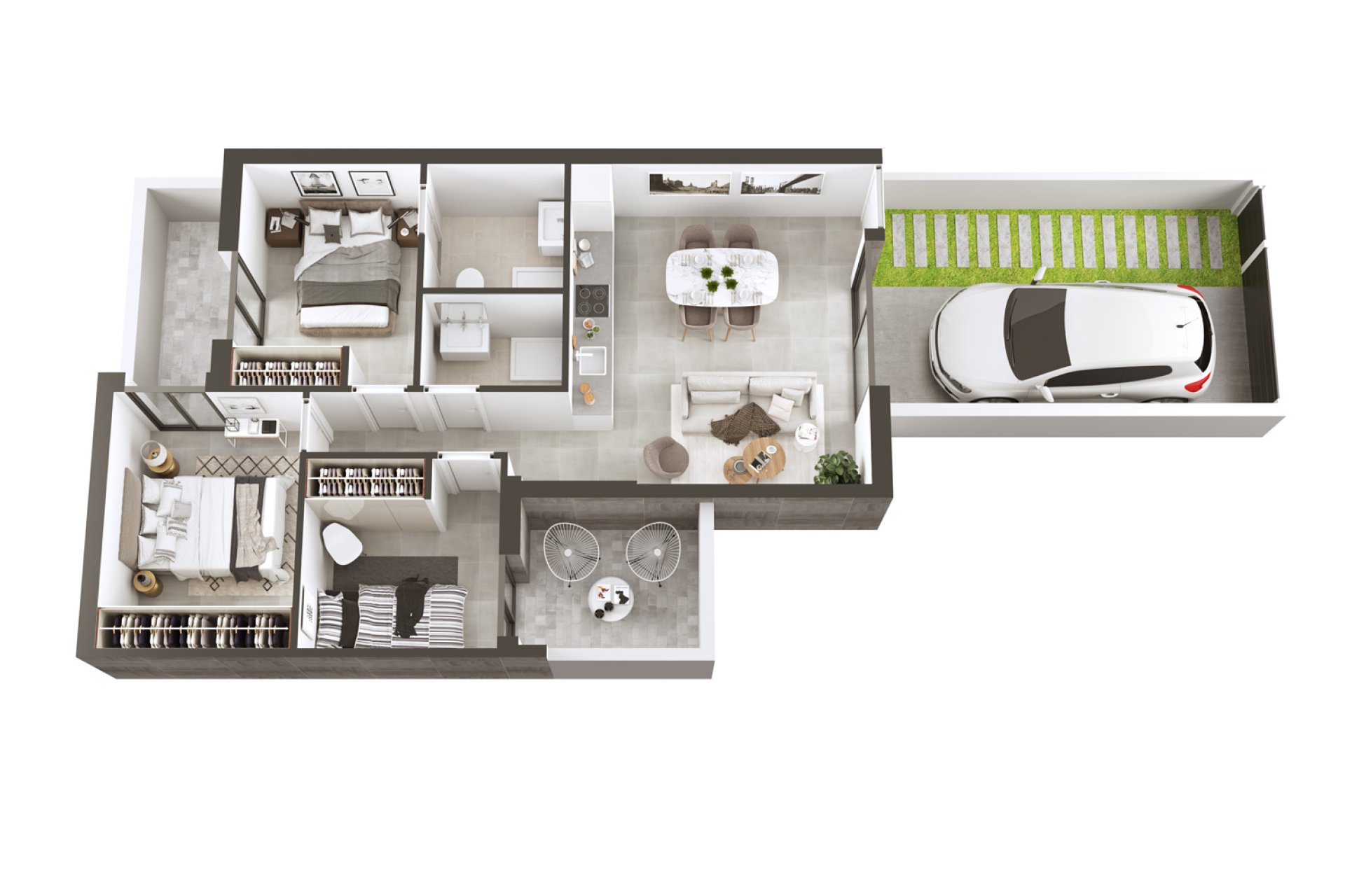 Neubau - Bungalow - Gran Alacant - Arenales del Sol
