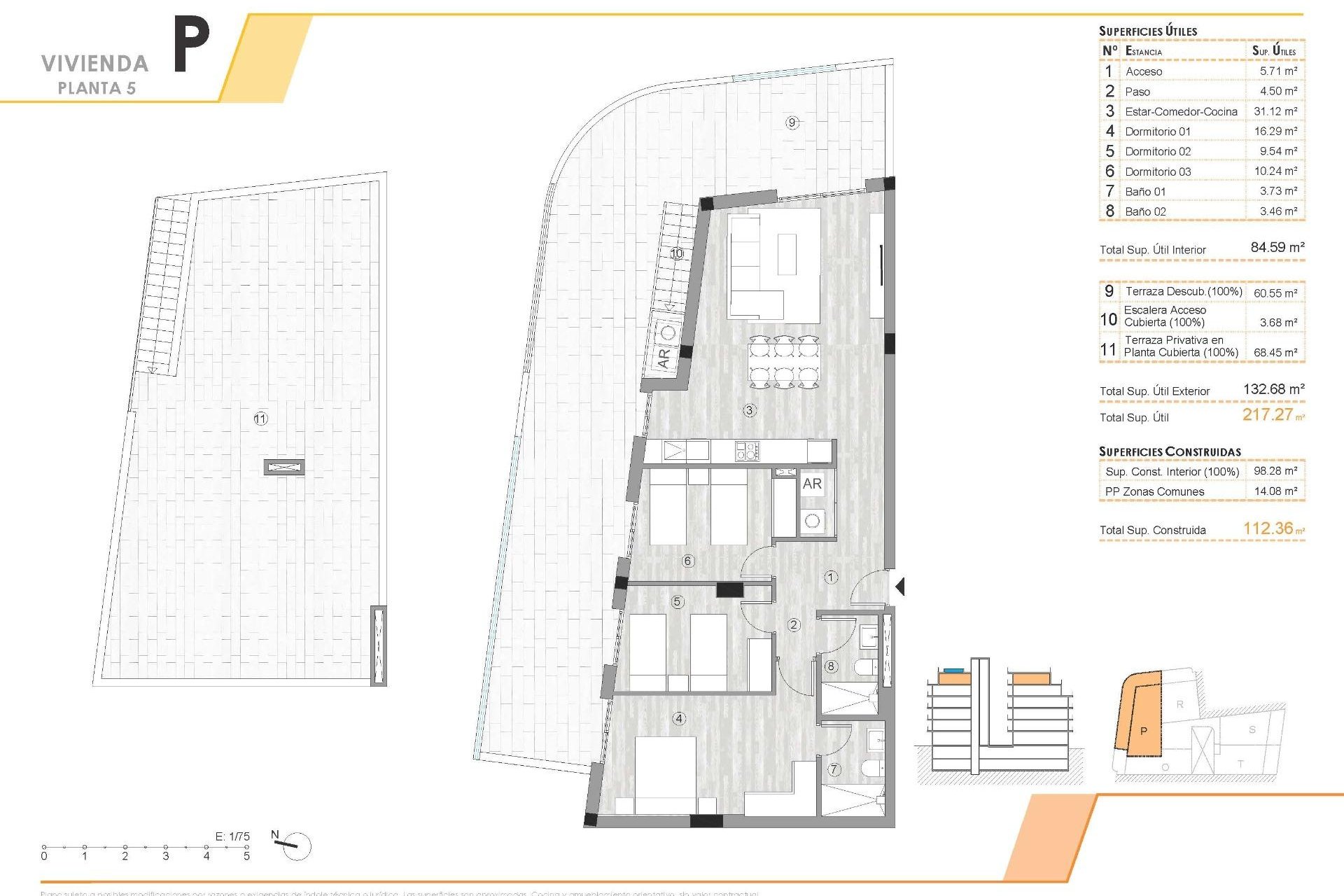 Neubau - Penthouse - Torrevieia - Center