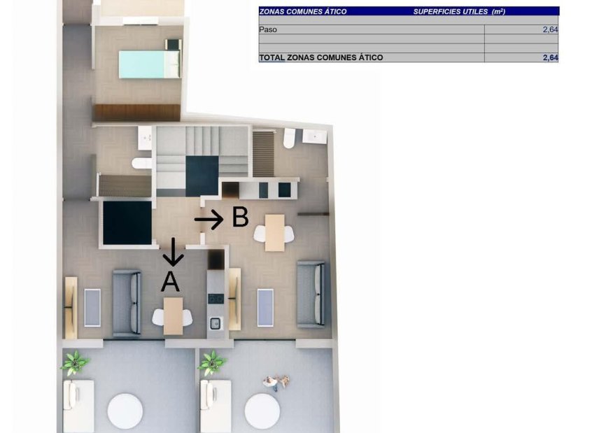 Neubau - Penthouse - Torrevieia - Center