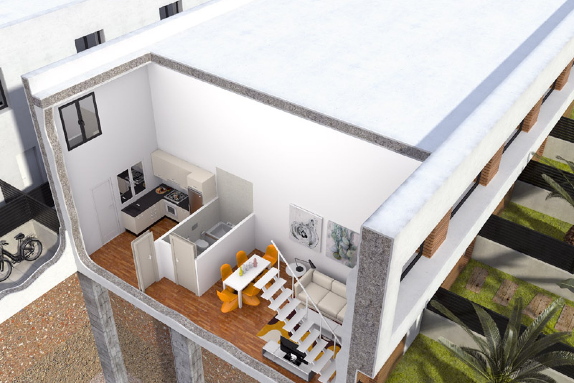 Neubau - Townhouse - Gran Alacant - Arenales del Sol