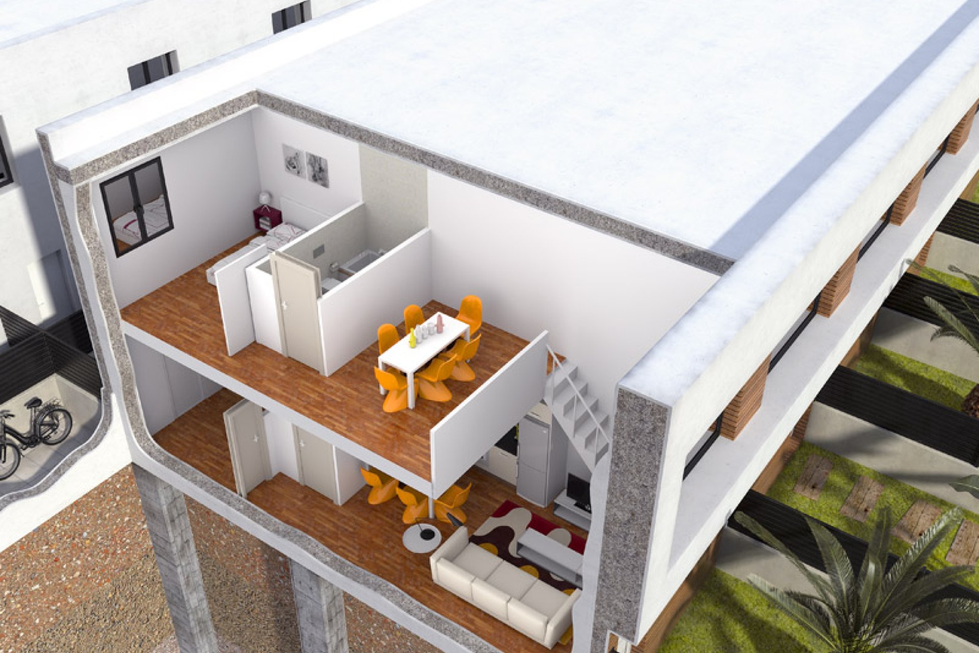 Neubau - Townhouse - Gran Alacant - Arenales del Sol