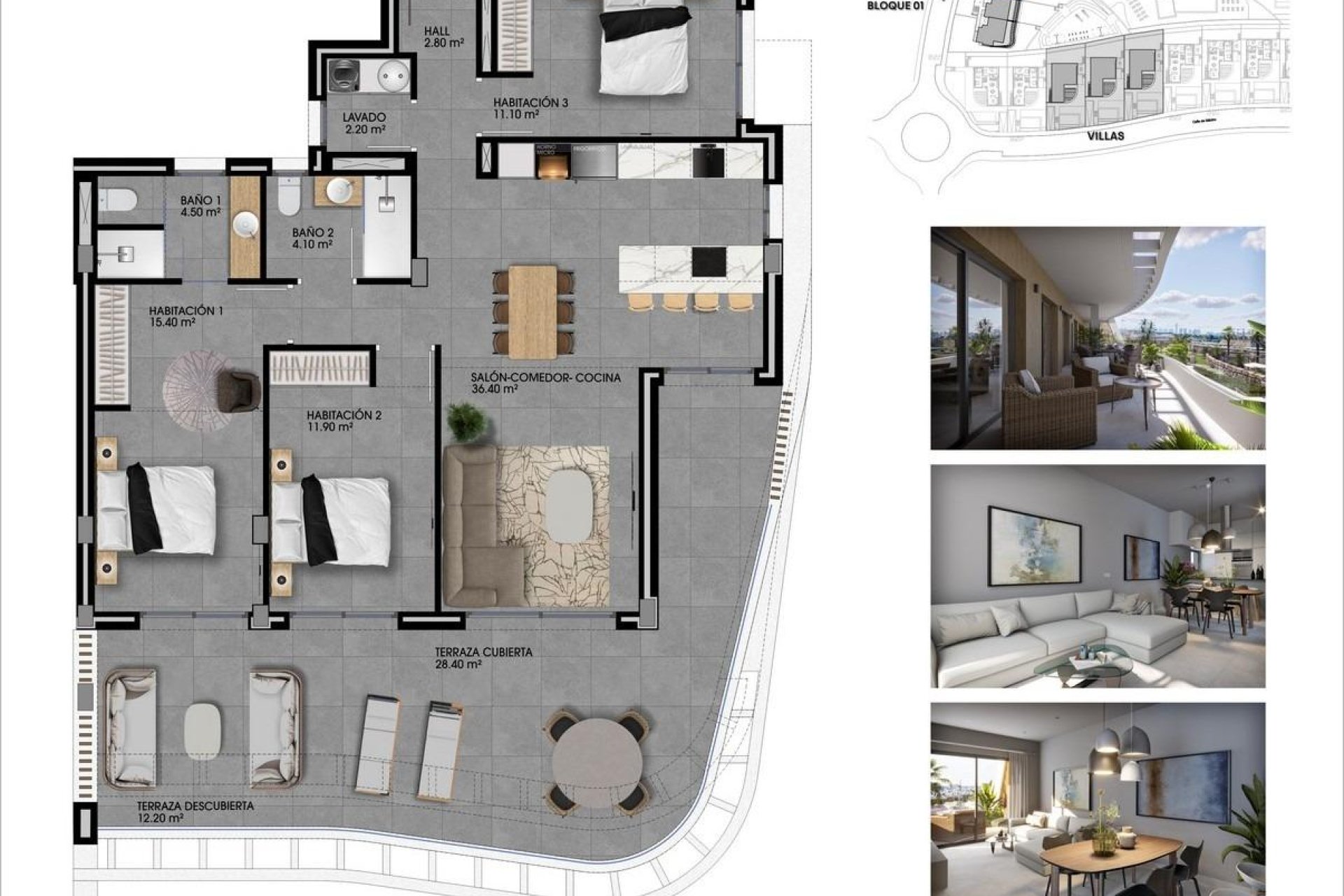 New Build - Apartment - Flat - Finestrat - Campana Garden