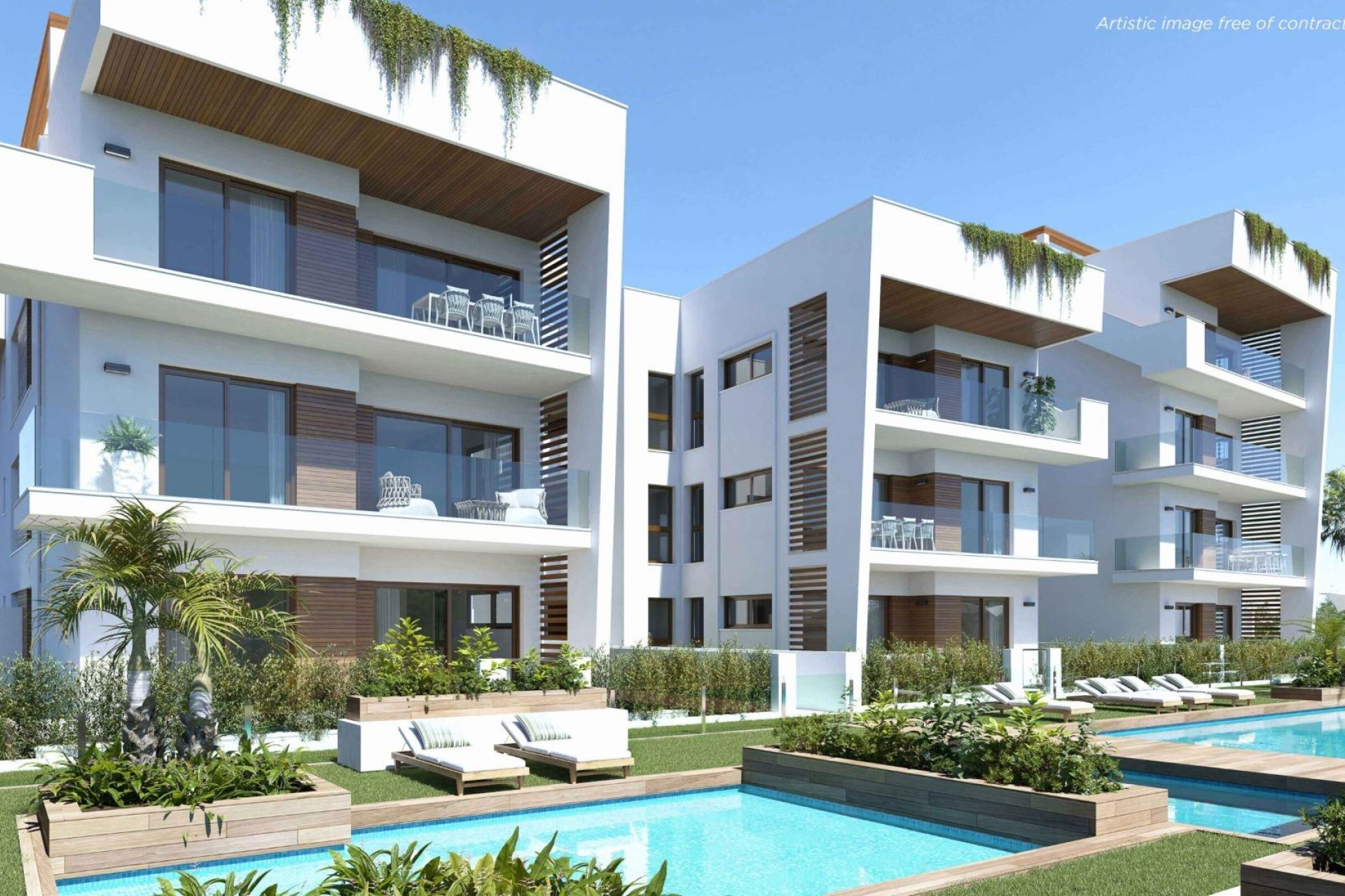 New Build - Apartment - Flat - Los Alcázares - Parque Diana
