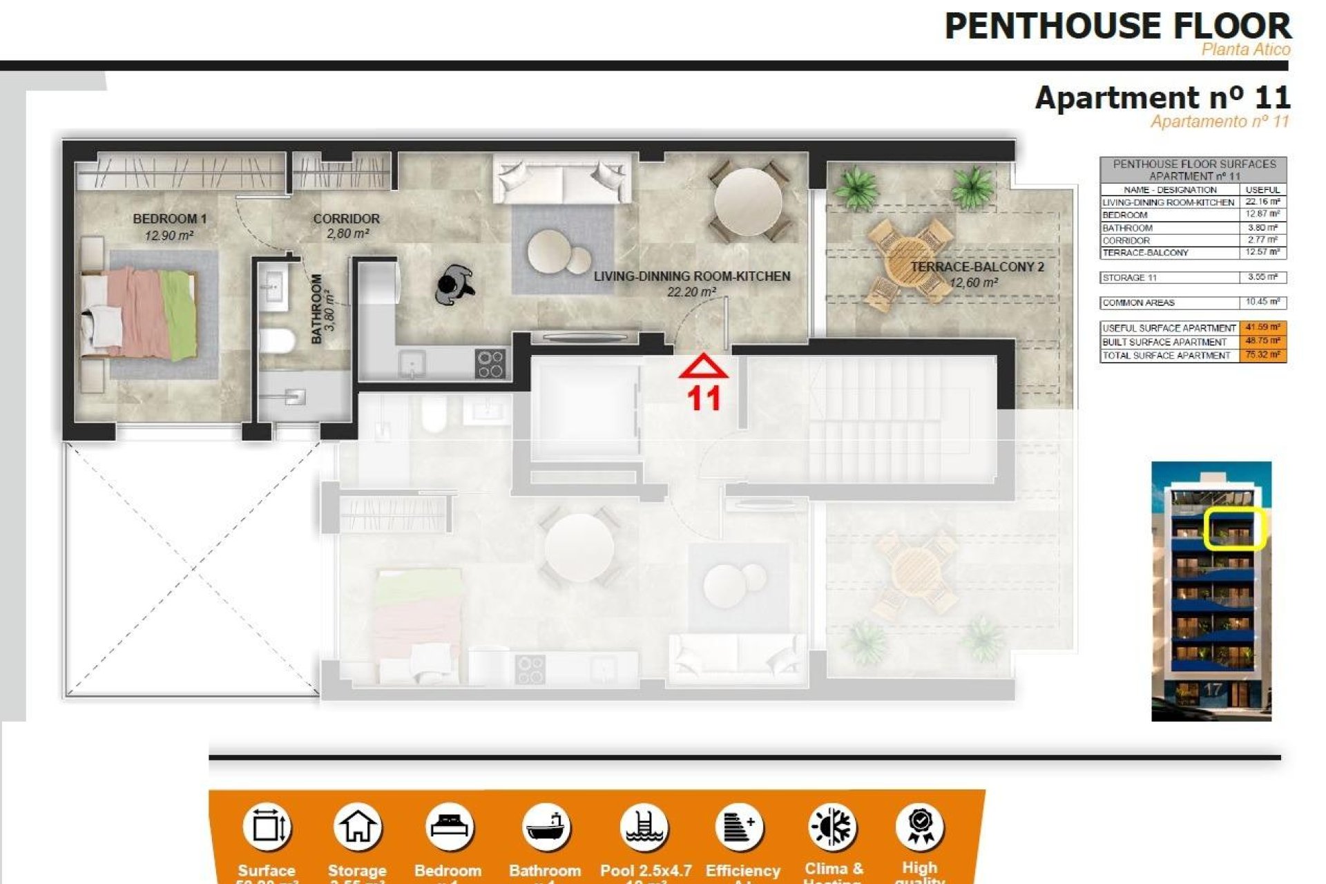 New Build - Penthouse - Torrevieia - Playa del Acequión