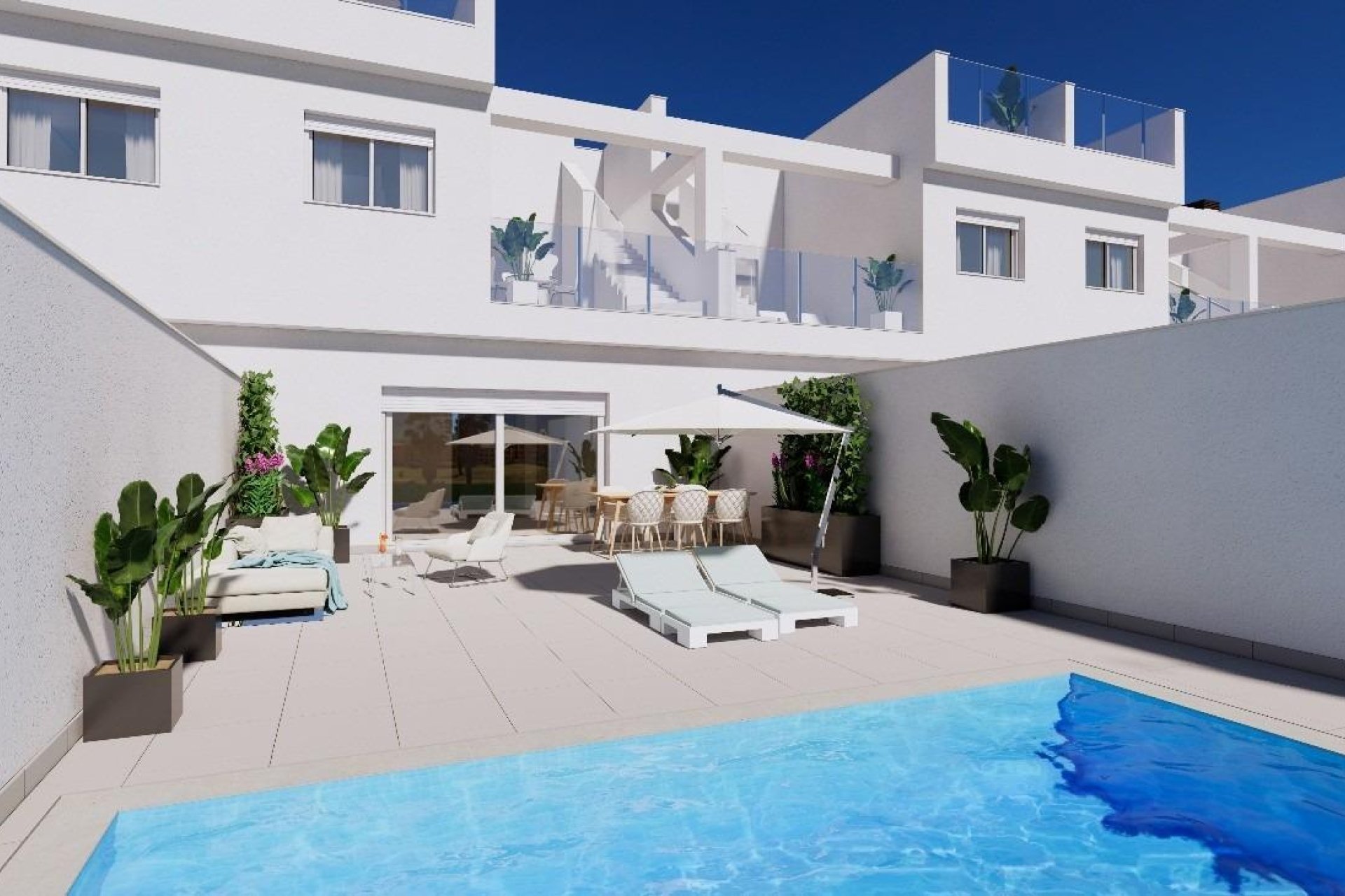 New Build - Townhouse - Los Alcázares - Serena Golf