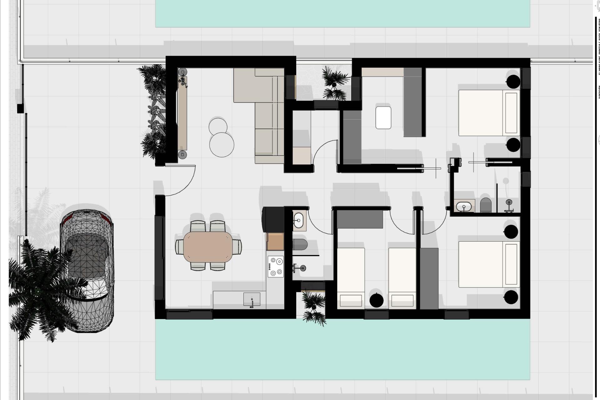 Ny bygg - Villa - Benijofar - Urb. Monteazul