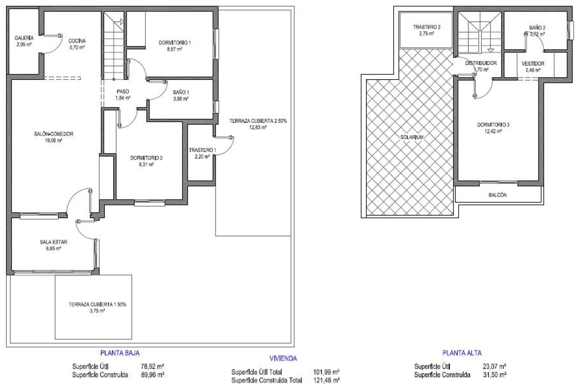 Resale - Townhouse - San Fulgencio - Urbanizacion La Marina