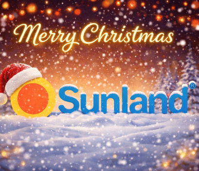 ¡Feliz Navidad y Felices Fiestas de parte de todo el equipo de Sunland! ?✨