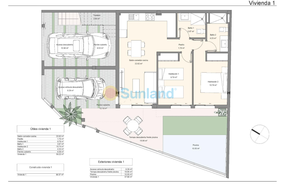 New Build - Bungalow - San Pedro del Pinatar - Lo Pagan