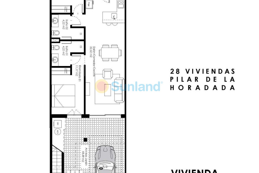 Nueva construcción  - Bungalow - Pilar de la Horadada - pueblo