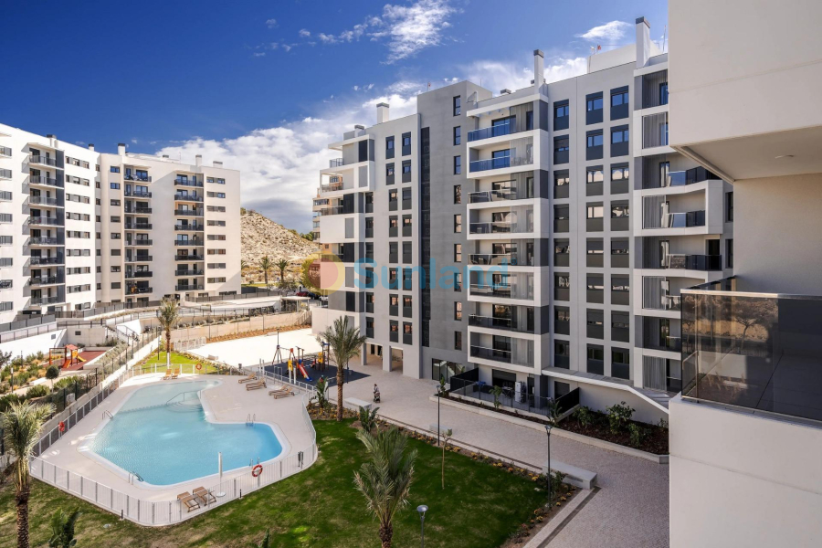 New Build - Ground floor apartment - ALICANTE - PAU 1