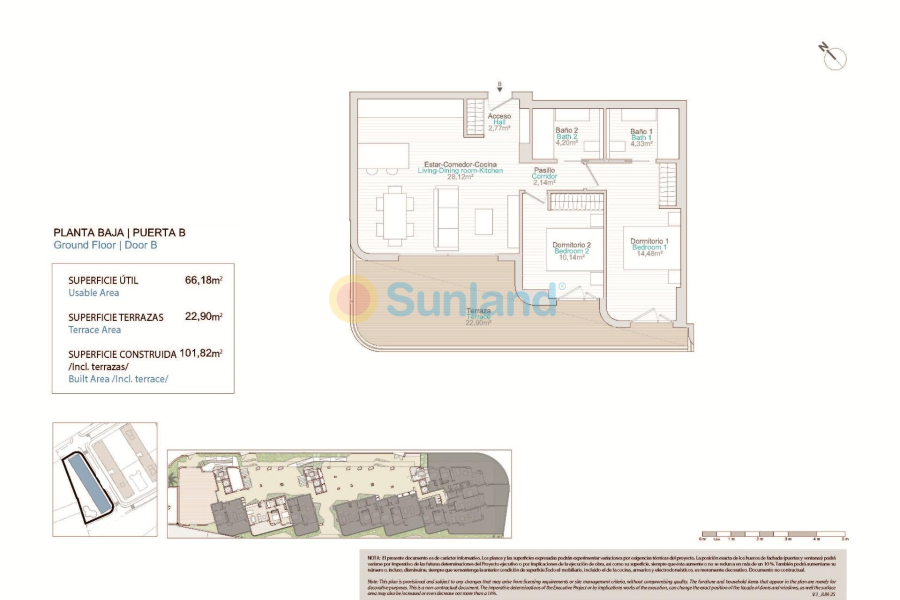 Ny bygg - Ground floor apartment - Villajoyosa - La Tellerola