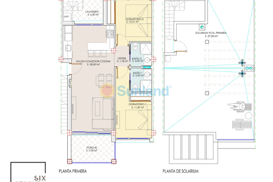 Använda fastigheter - Radhus - Torrevieja - Los Balcones