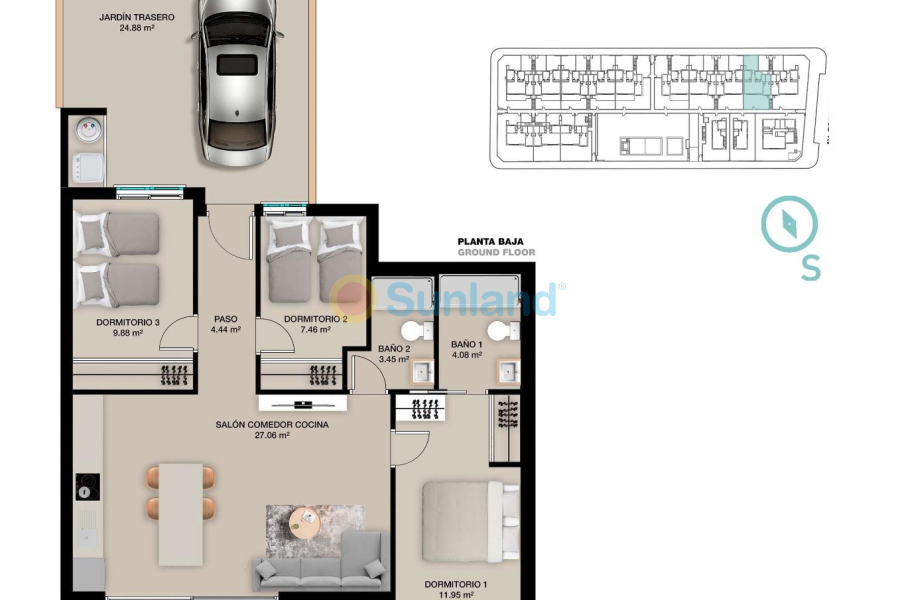 New Build - Bungalow - Orihuela costa - Torre de la Horadada