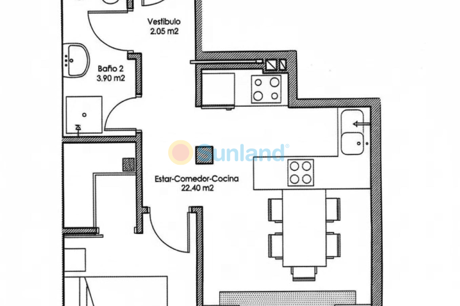 Ny bygg - Lägenhet - Avileses - pueblo