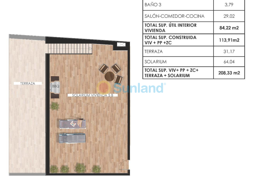 Ny bygg - Toppleilighet - Torrevieja - Parque de las Naciones