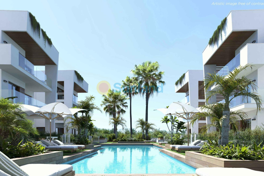 New Build - Ground floor apartment - Los Alcázares - Parque Diana