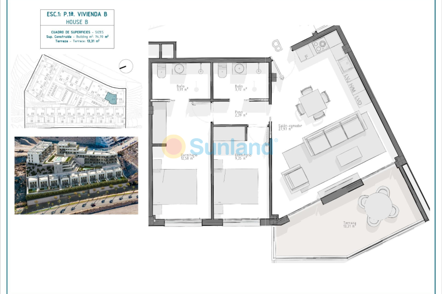 Nueva construcción  - Apartamento - Aguilas - El Hornillo