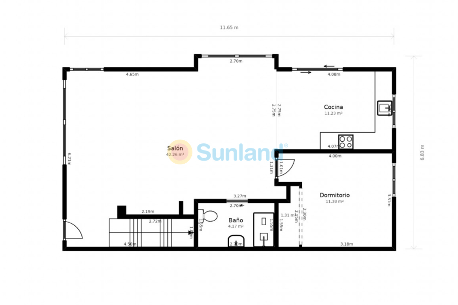 Resale - Semi-detached - Ciudad Quesada