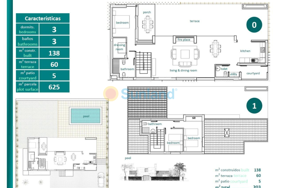 Nueva construcción  - Chalet - Sucina - Peraleja Golf