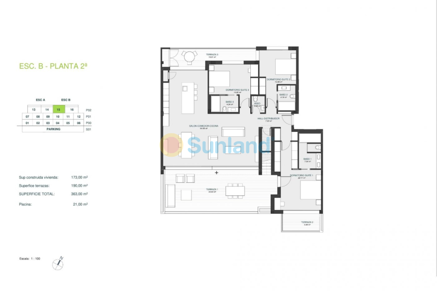 Nueva construcción  - Penthouse Penthouse - Orihuela - Las Colinas Golf