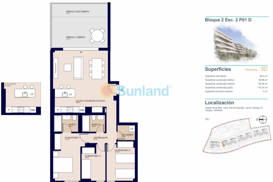 Ny bygg - Leilighet - Dénia - Playa de La Almadraba