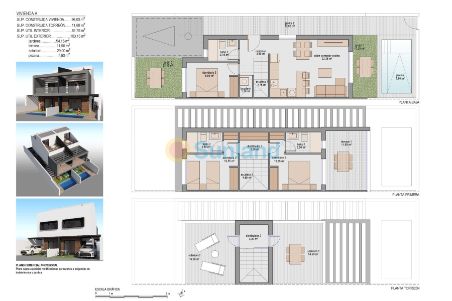 Ny bygg - Semidetached - San Javier - Santiago de la Ribera