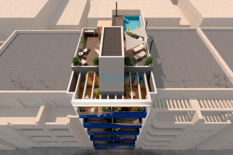 Nueva construcción  - Apartamento - Torrevieja - Playa del Acequión