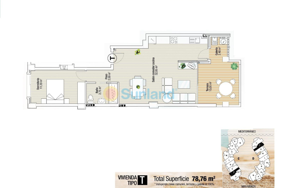 Nueva construcción  - Apartamento - La Manga del Mar Menor - La Manga