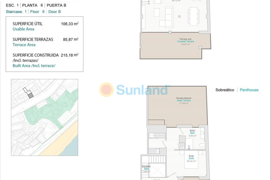 New Build - Penthouse - Villajoyosa - Pueblo