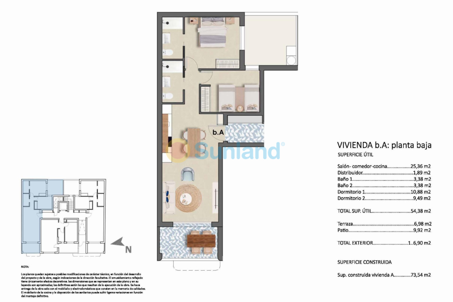 New Build - Ground floor apartment - Pilar de la Horadada - Torre de la Horadada