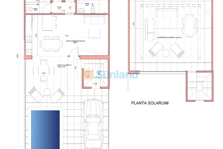 Ny bygg - Town House - Fuente Alamo - La Pinilla