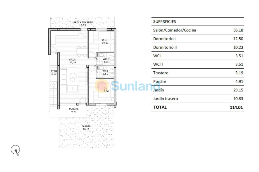 New Build - Bungalow - San Miguel De Salinas - Pueblo