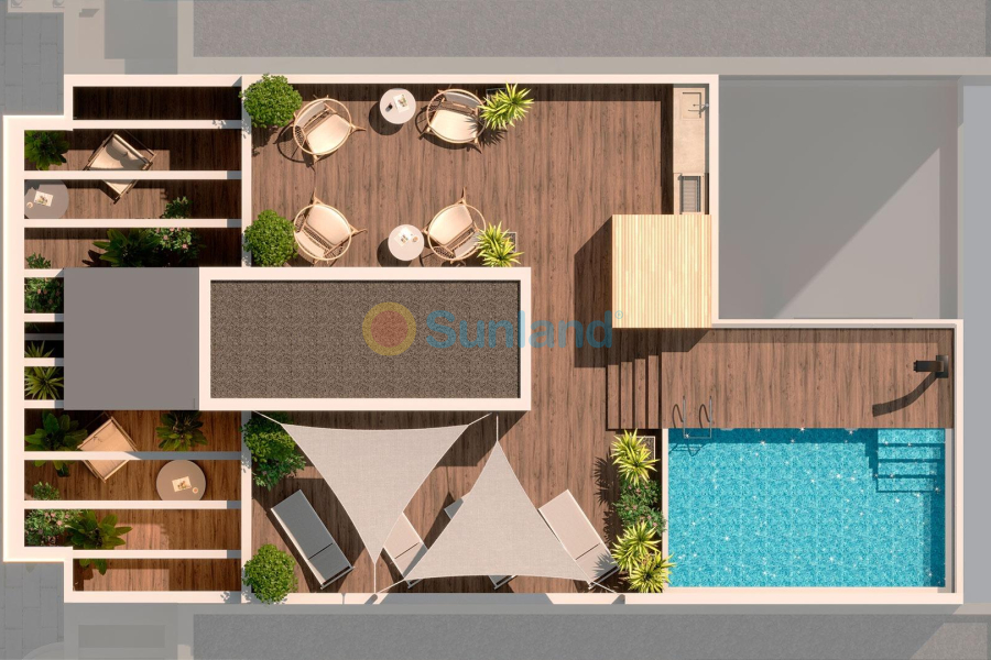 Nueva construcción  - Ático - Torrevieja - Playa del Acequión