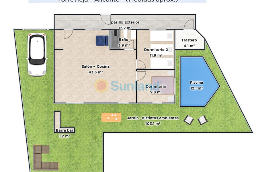 Resale - Villa - Torrevieja - 