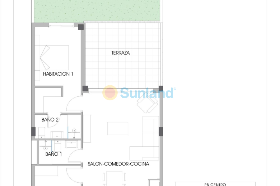 Ny bygg - Ground floor apartment - Villajoyosa - Cala de Finestrat