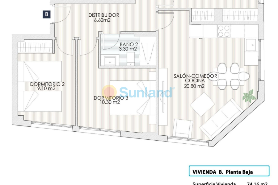 New Build - Apartment - Torrevieja - Playa del Cura