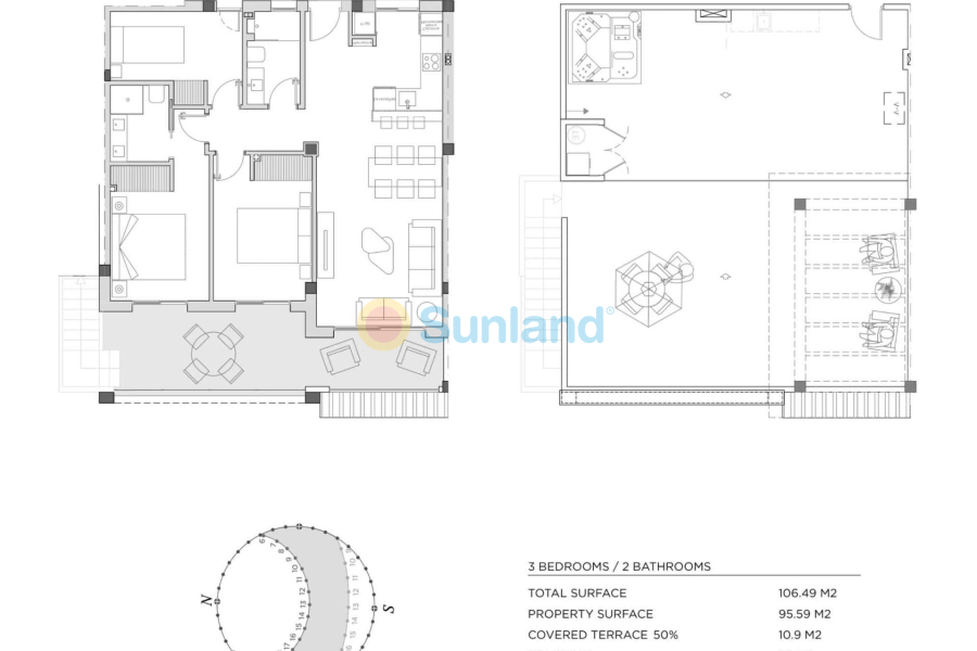 Ny bygg - Top Floor Bungalow - Rojales - Doña Pepa