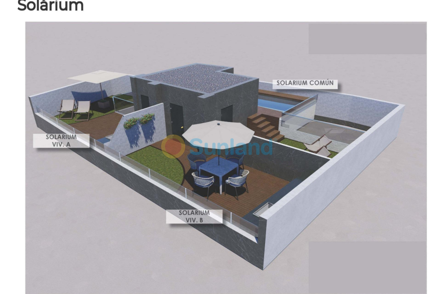 Ny bygg - Ground floor apartment - Torrevieja - Playa de El Cura