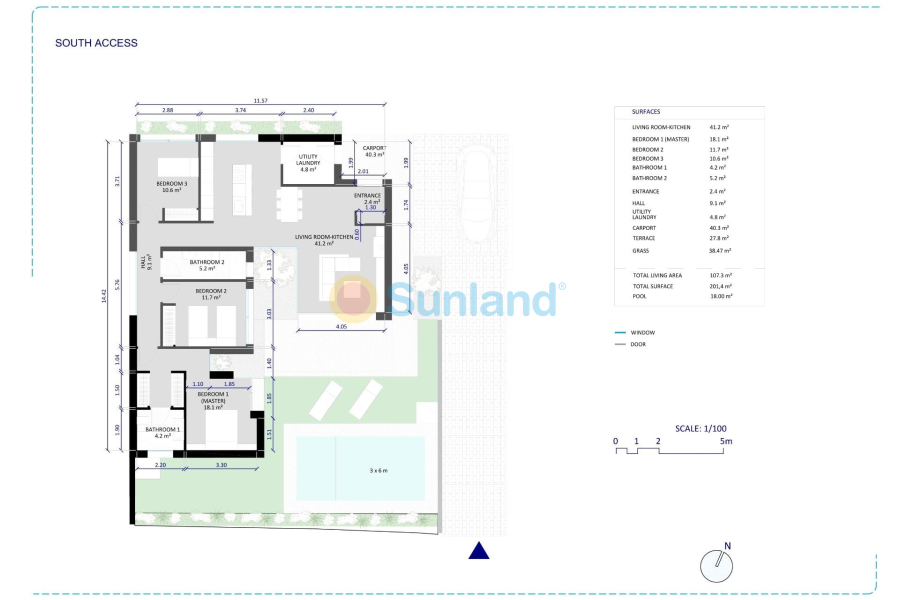 Neubau - Haus - BAÑOS Y MENDIGO - Altaona golf and country village