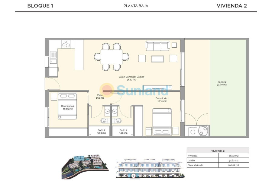 Nueva construcción  - Apartamento - Finestrat - Golf Piug Campana