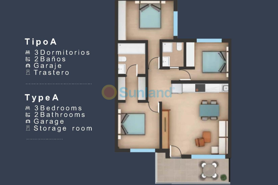 Neubau - Bungalow - San Pedro del Pinatar - Los Pinos