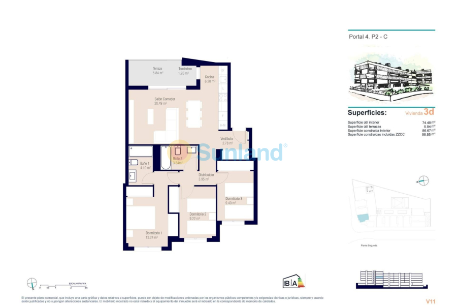 Nueva construcción  - Apartamento - ALICANTE - San Agustín-PAU 2