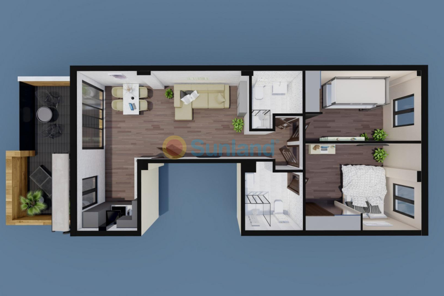 New Build - Penthouse - Orihuela costa - pueblo