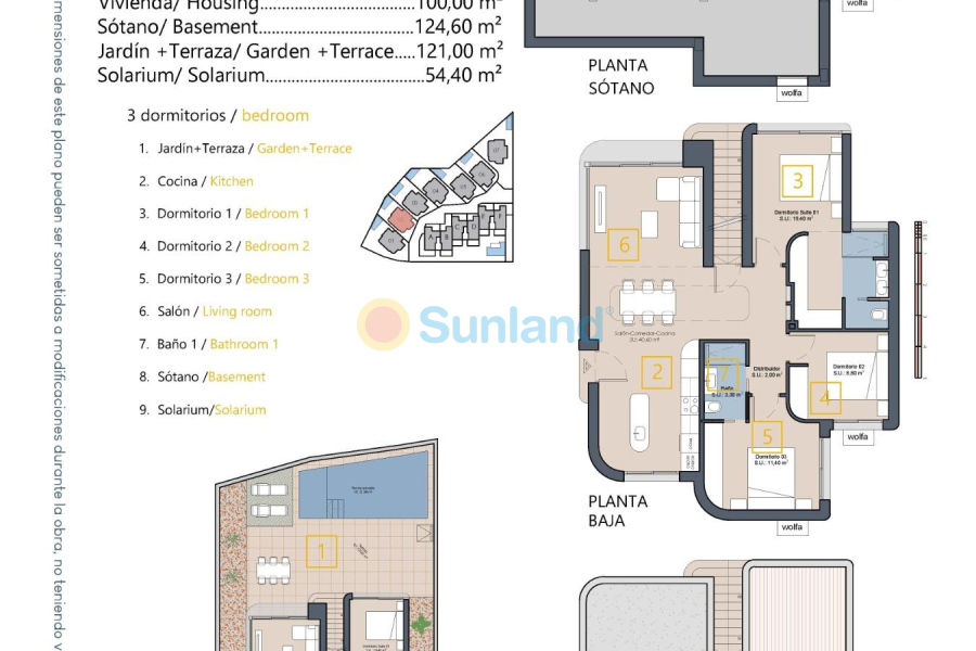 Новостройка - Bилла - Los Alcázares - Serena Golf