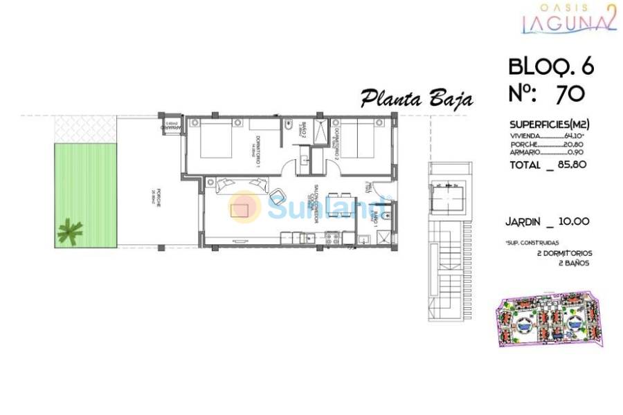 Ny bygg - Ground floor apartment - Guardamar del Segura - El Raso
