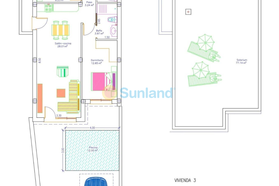 Ny bygg - Villa - San Javier - pueblo